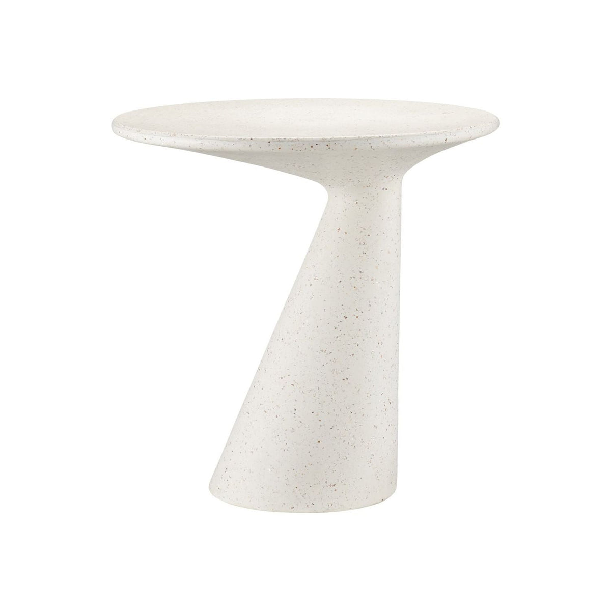 Outdoor Side Tables Pendurado Ivory Terrazzo C Table