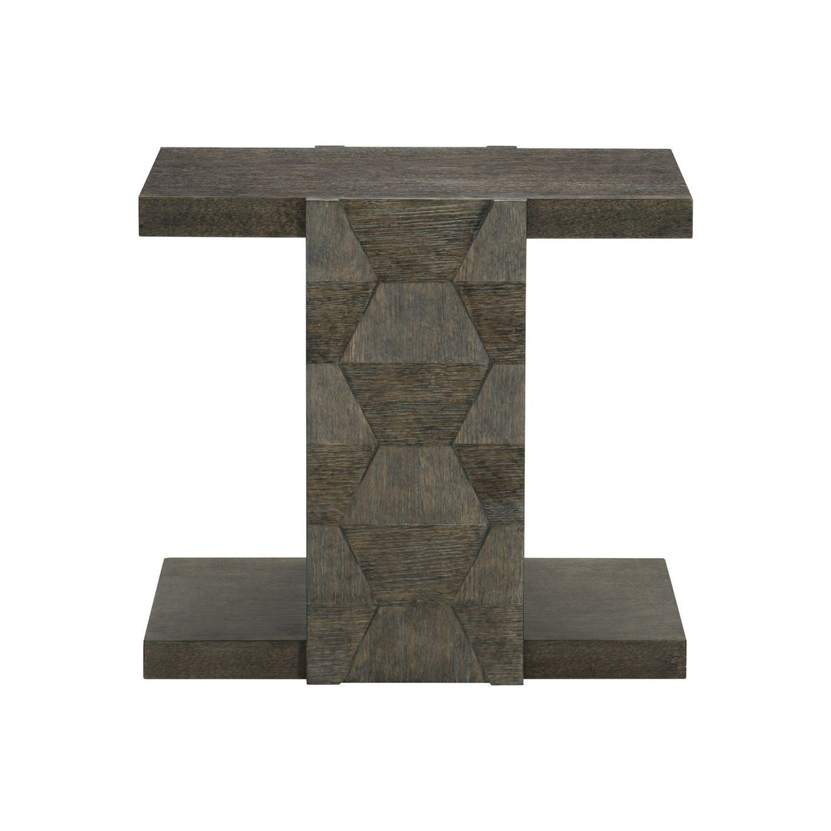 Linea Open Base End Table