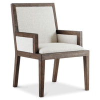 Outline Wooden Frame Arm Chair