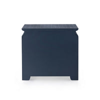 Elina 3-Drawer Side Table, Storm Blue