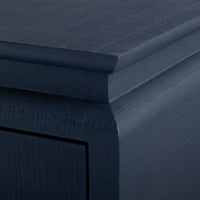 Elina 3-Drawer Side Table, Storm Blue