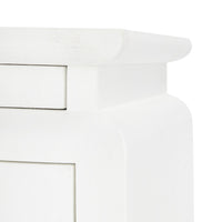 Elina 3-Drawer Side Table, Vanilla