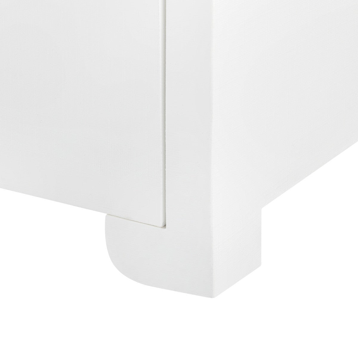 Elina 3-Drawer Side Table, Vanilla