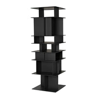 Pisa Shelf - Black Steel-Noir-NOIR-GBCS245MTB-Bookcases & Cabinets-4-France and Son