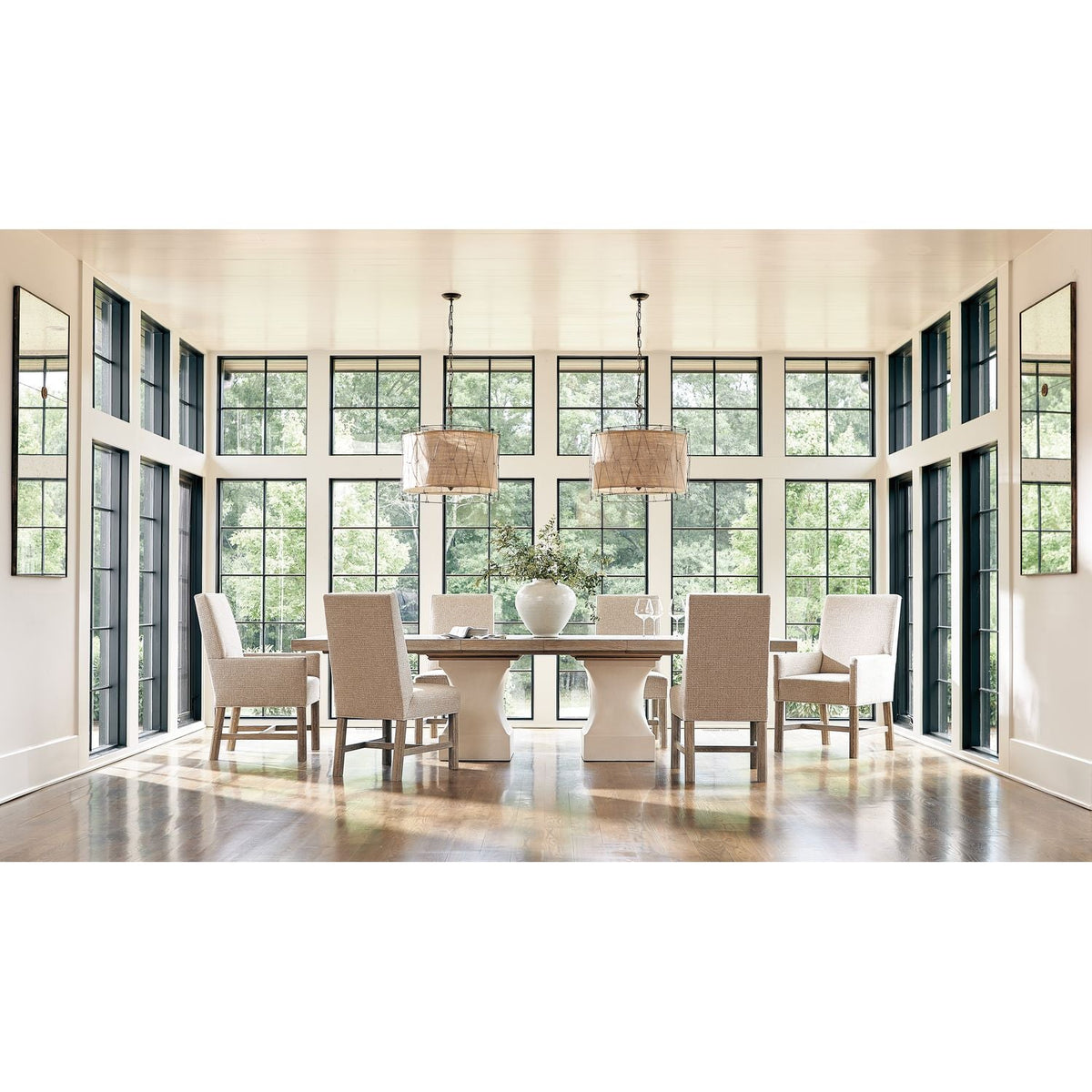 Aventura Fully Upholstered Arm Chair
