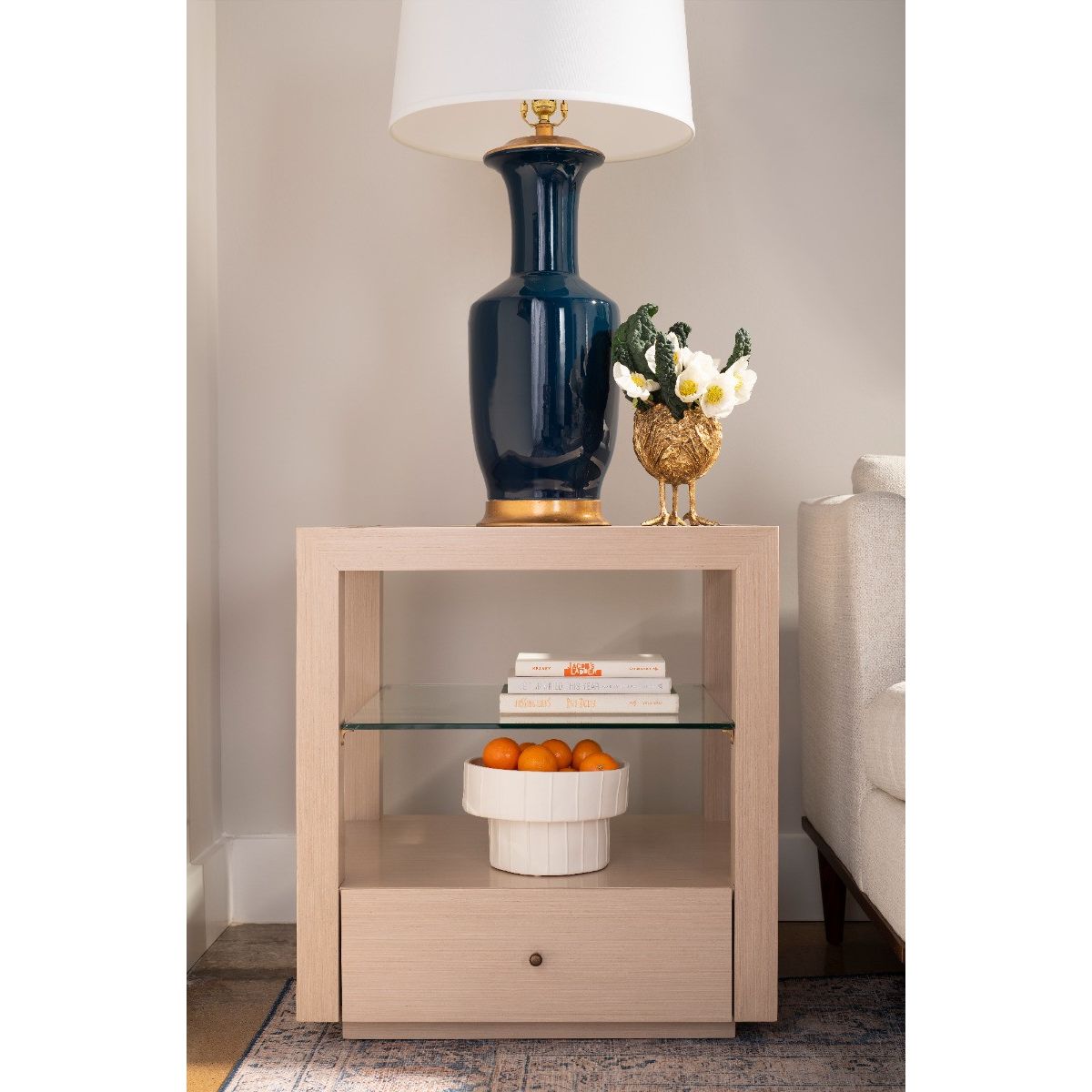 Girasol Vase, Blanc de Chine