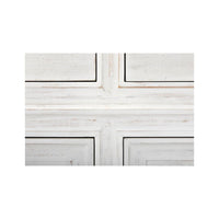 Alternate view of Resistance Dining Table, featuring whitewashed, wood, and a round dining surface.