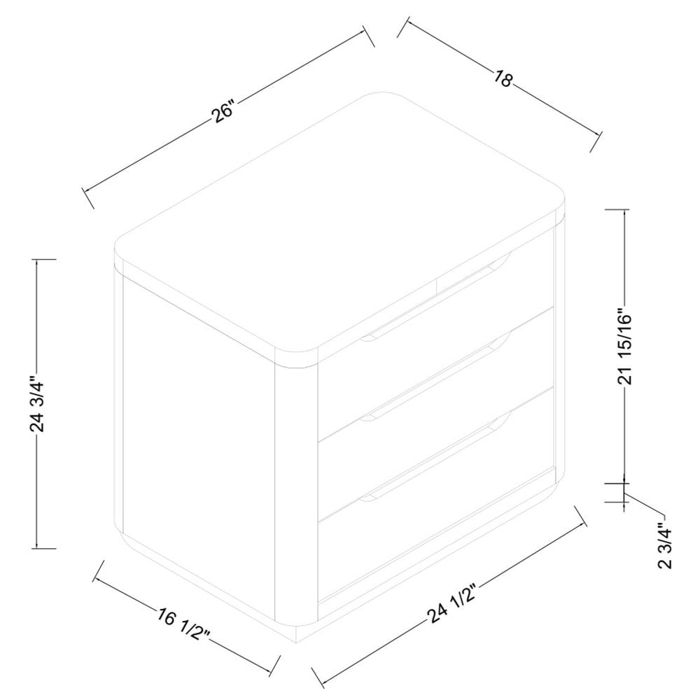 Nightstands Hundley Nightstand