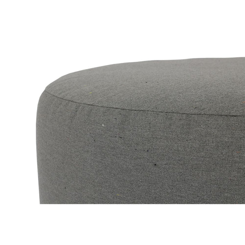 Alternate view of 42" Round Coffee Table/Ottoman in Heritage Granite in gray and granite gray.
