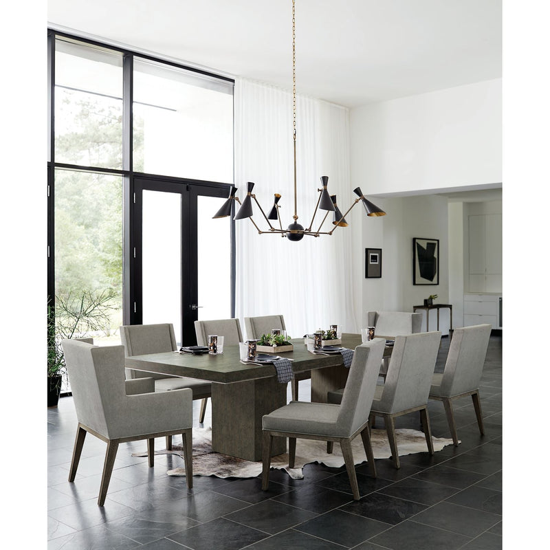 Linea Side Chair with Fully Upholstered Back