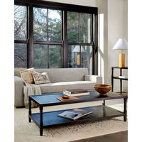 Additional view of Smith Sofa in light gray and heather gray, featuring textured woven upholstery and fixed track arms.
