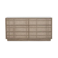 Ainsley 6 Drawer Chest - Washed Taupe - alternate view