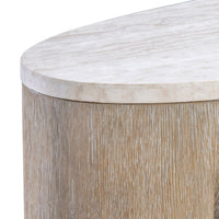 Loggia Oval Console Table