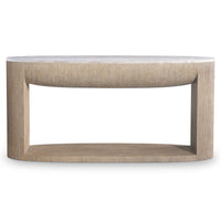 Loggia Oval Console Table