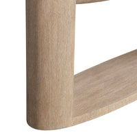 Loggia Oval Console Table