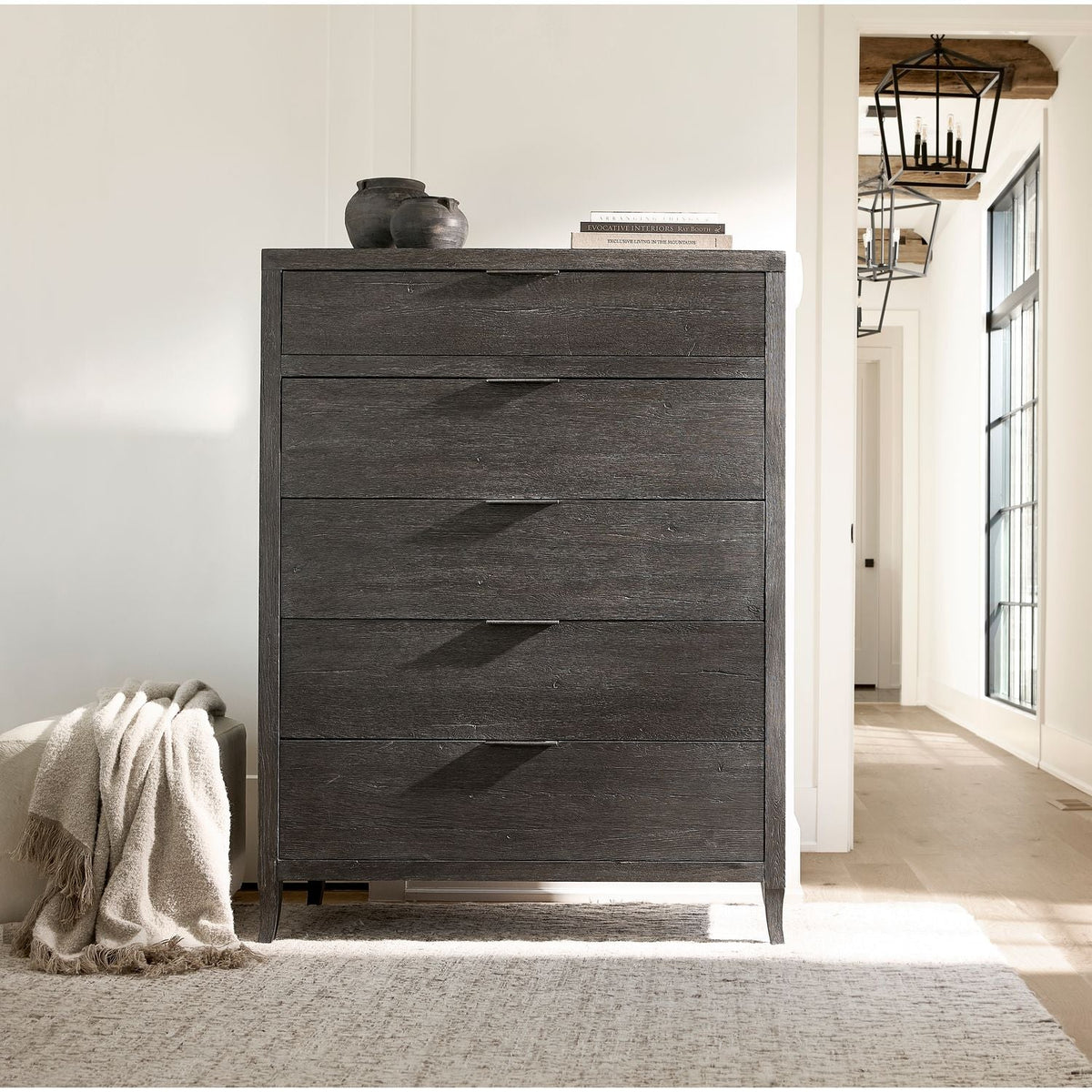 Tribeca Tall Drawer Chest - Tadon Finish