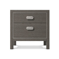 Prado Nightstand in Porcini Finish - 28-Inch Width