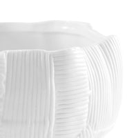 Krissa Small Vase, Blanc de Chine