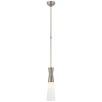 Additional view of Uropia Pendant in dark bronze and gold, featuring brushed finish and a ceiling canopy mount.