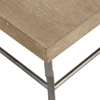 Tribeca Cocktail Table with Metal Legs