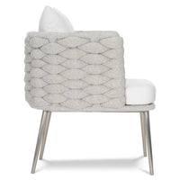 Santa Cruz Outdoor Arm Chair in Nordic Grey