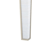 Madeline 1-Drawer Side Table, Platinum Shimmer
