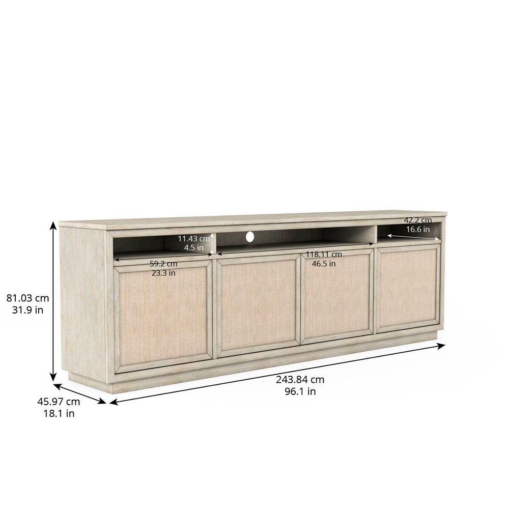 Cotiere Entertainment Console - Beige