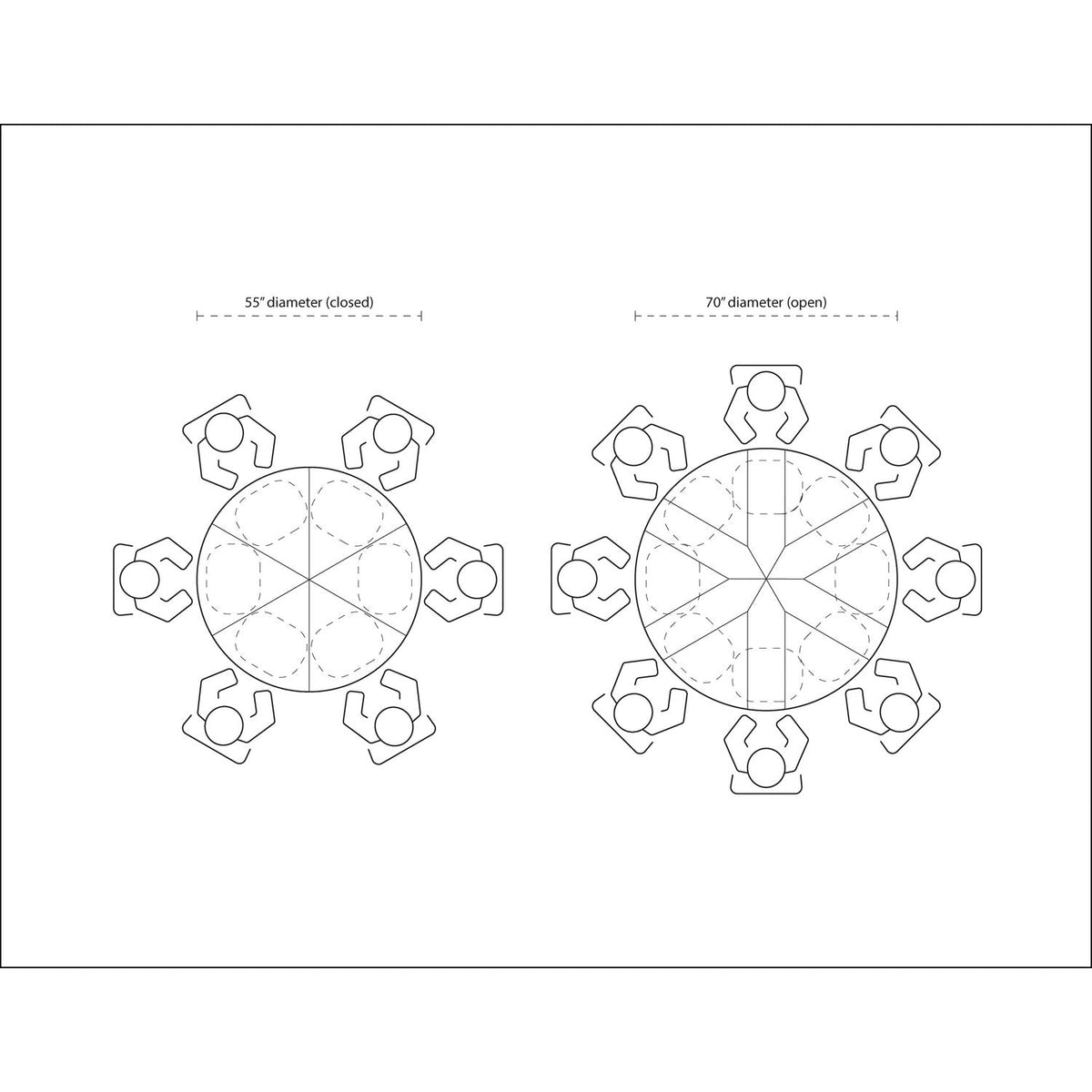 Chelsea Jupe Dining Table - product view 13