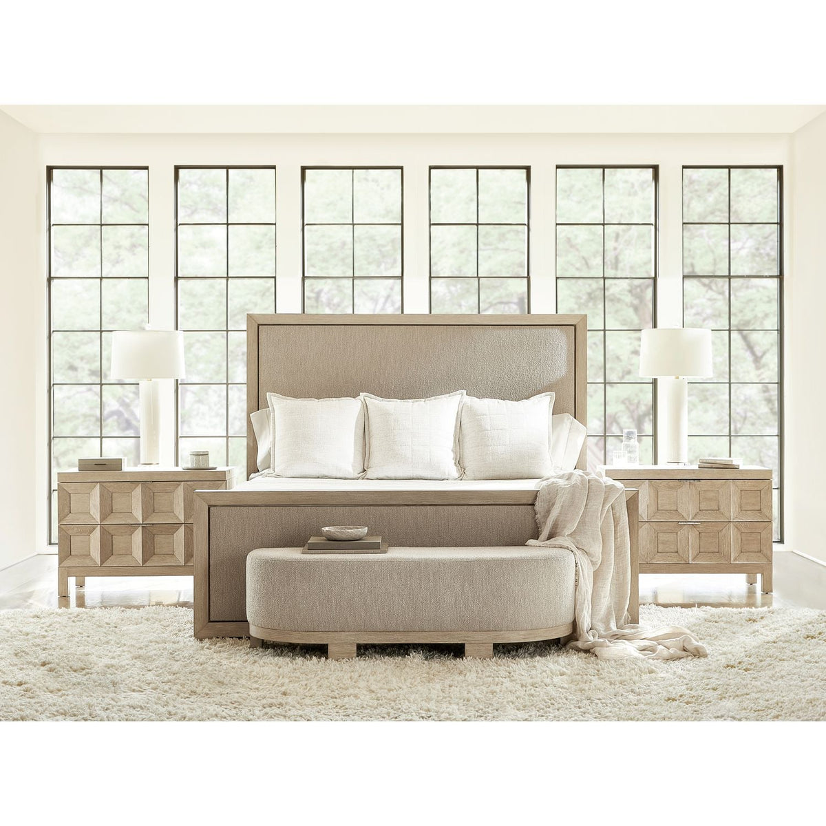 Prado Bench in Tawny Finish