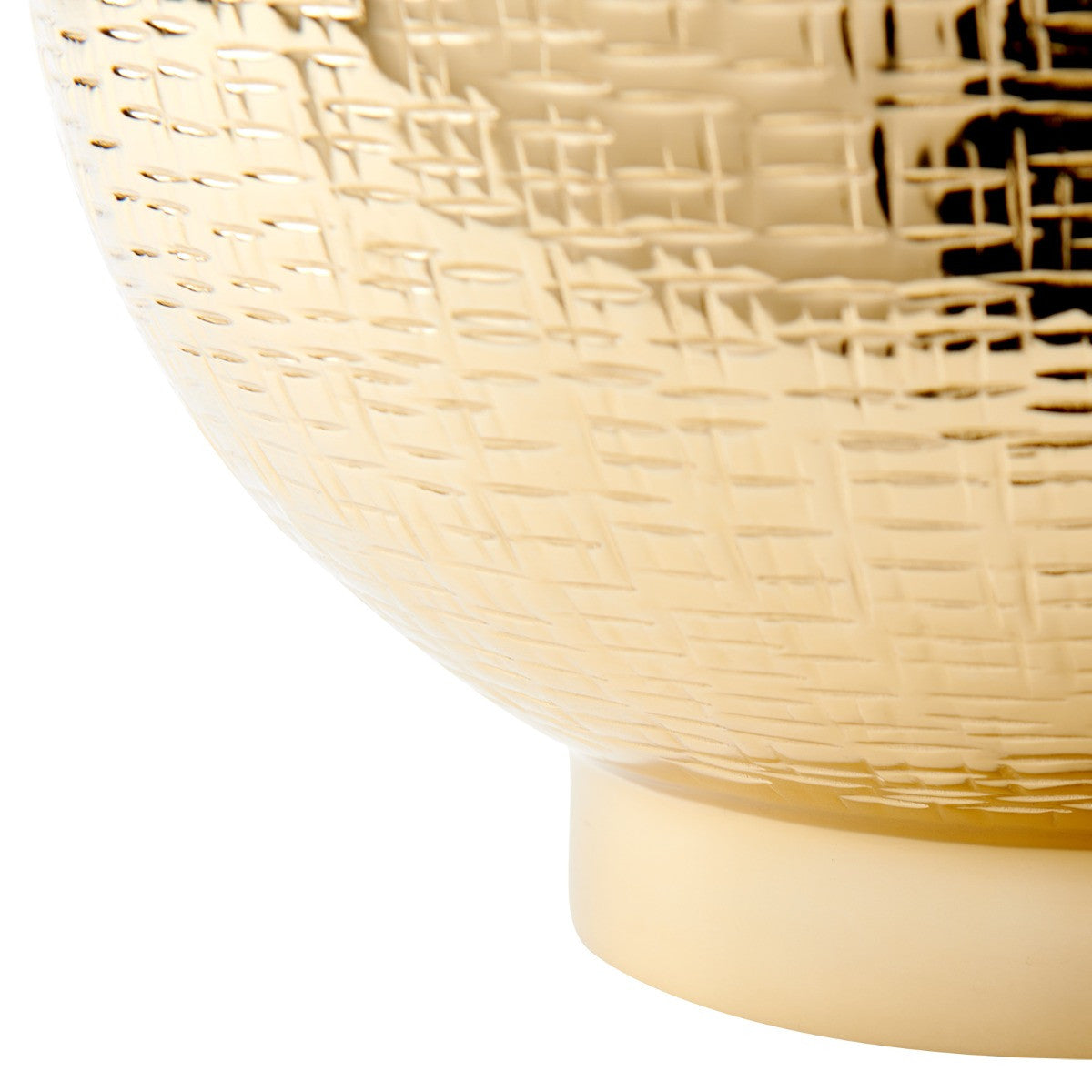 Mali Large Cache Pot, Brass