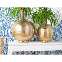 Mali Large Cache Pot, Brass