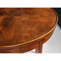 Modern History Large Cavalli End Table Gold Leaf detail