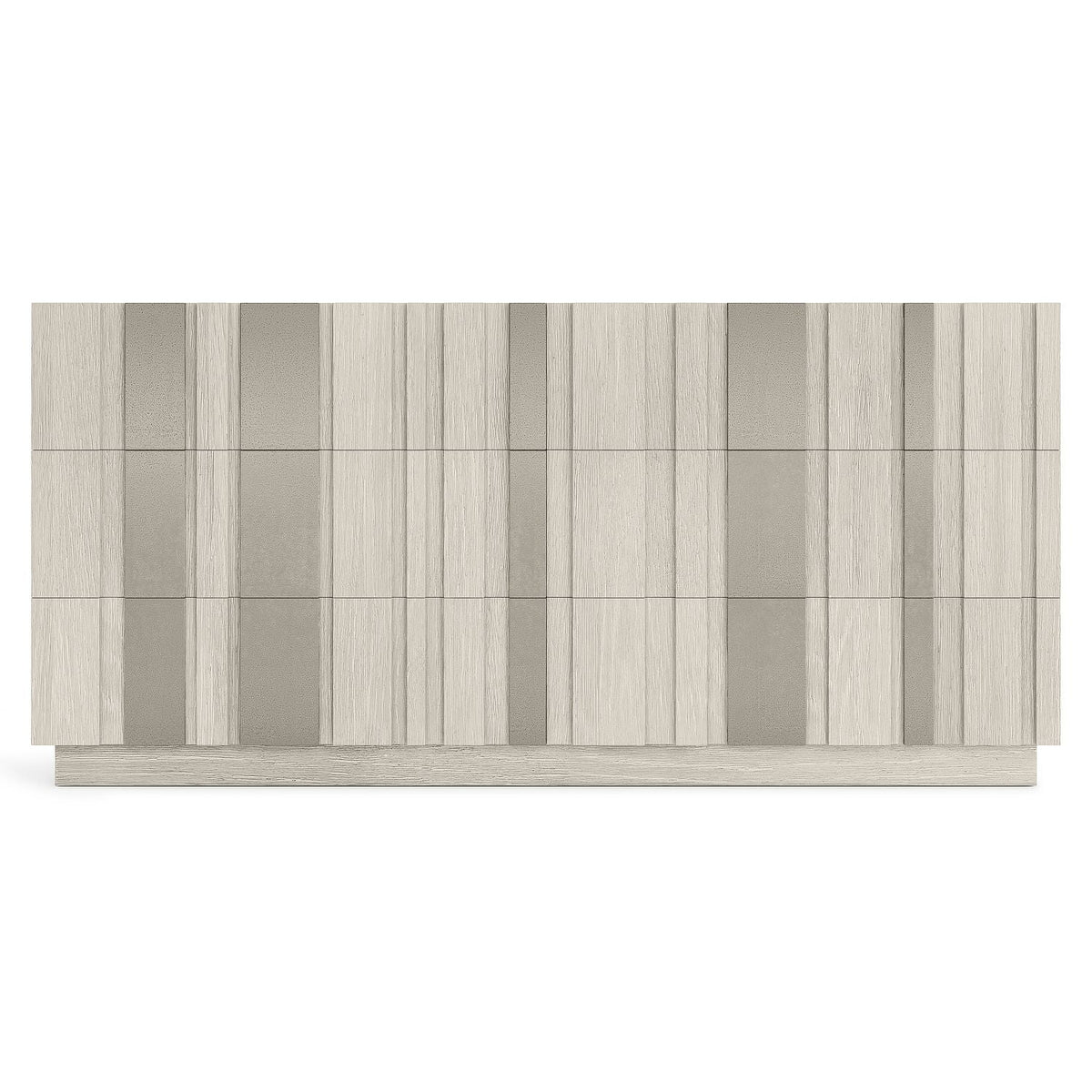 Tempo Dresser with Metal Overlay