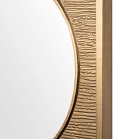 Martina Small Mirror, Antique Brass