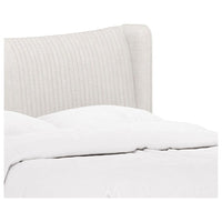 Mezzanine King Upholstered Shelter Bed - Grey