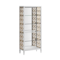 Eave Etagere/Bookcase Uplifting White