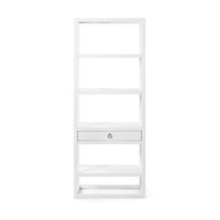 Newport Etagere, White Pearl