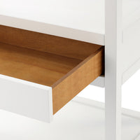 Newport Etagere, White Pearl