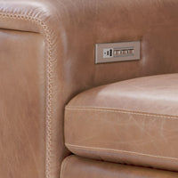 Lioni Leather 3-Piece Power Motion Sectional Recliner
