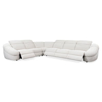 Massimo 6-Piece Fabric Power Motion Sectional Recliner