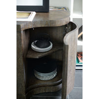 Cerused Charcoal Linea Buffet