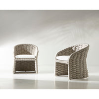 Salinas Nordic Grey Arm Chair