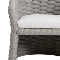 Salinas Nordic Grey Arm Chair