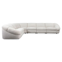 Massimo 6-Piece Fabric Power Motion Sectional Recliner
