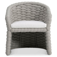 Salinas Nordic Grey Arm Chair