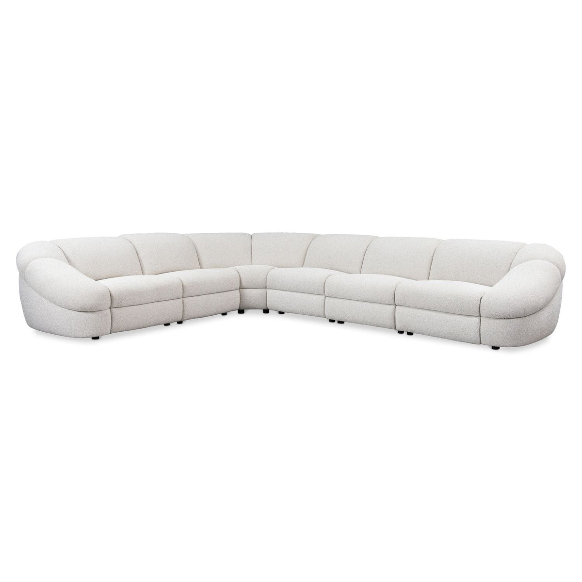 Massimo 6-Piece Fabric Power Motion Sectional Recliner