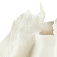 Spring Flower Low Vase, Blanc de Chine