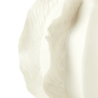 Spring Flower Low Vase, Blanc de Chine