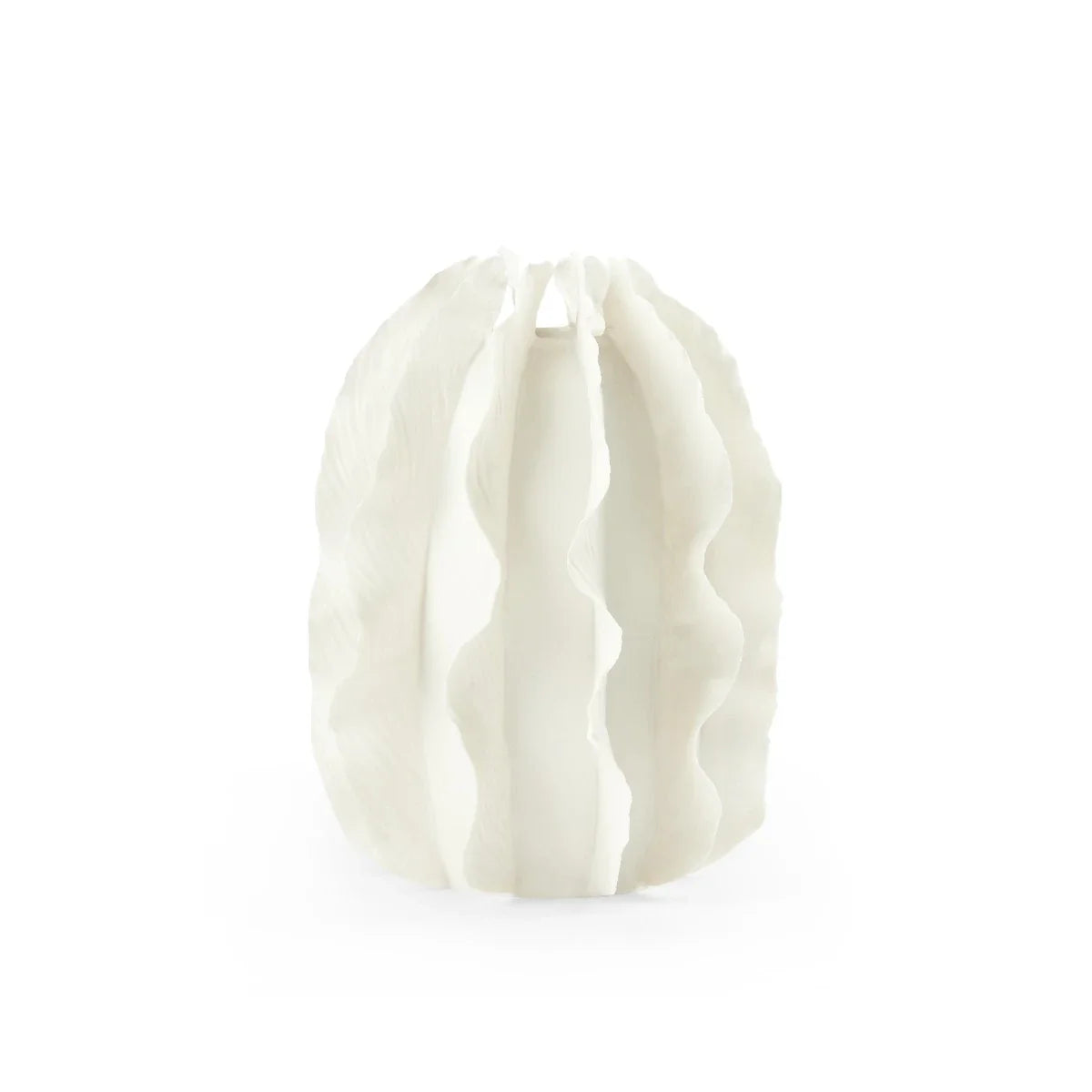Spring Flower Tall Vase, Blanc de Chine