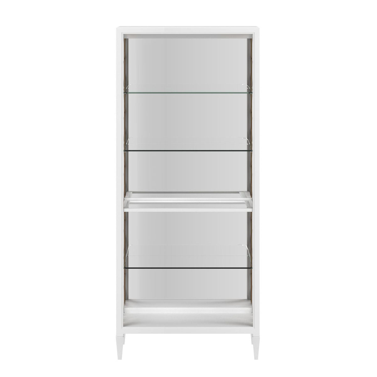 Eave Etagere/Bookcase Uplifting White
